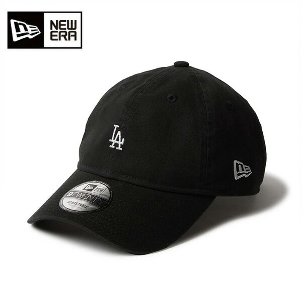 樂天商城 - 【マラソン限定！最大2,000円OFFクーポン】ニューエラ 9TWENTY MLB Mini Logo ロサンゼルス・ドジャース ブラック ユニセックス キャップ 25FW ブラック 14668011 帽子 アウトドア カジュアル スポーツ BLK 920CS MLB