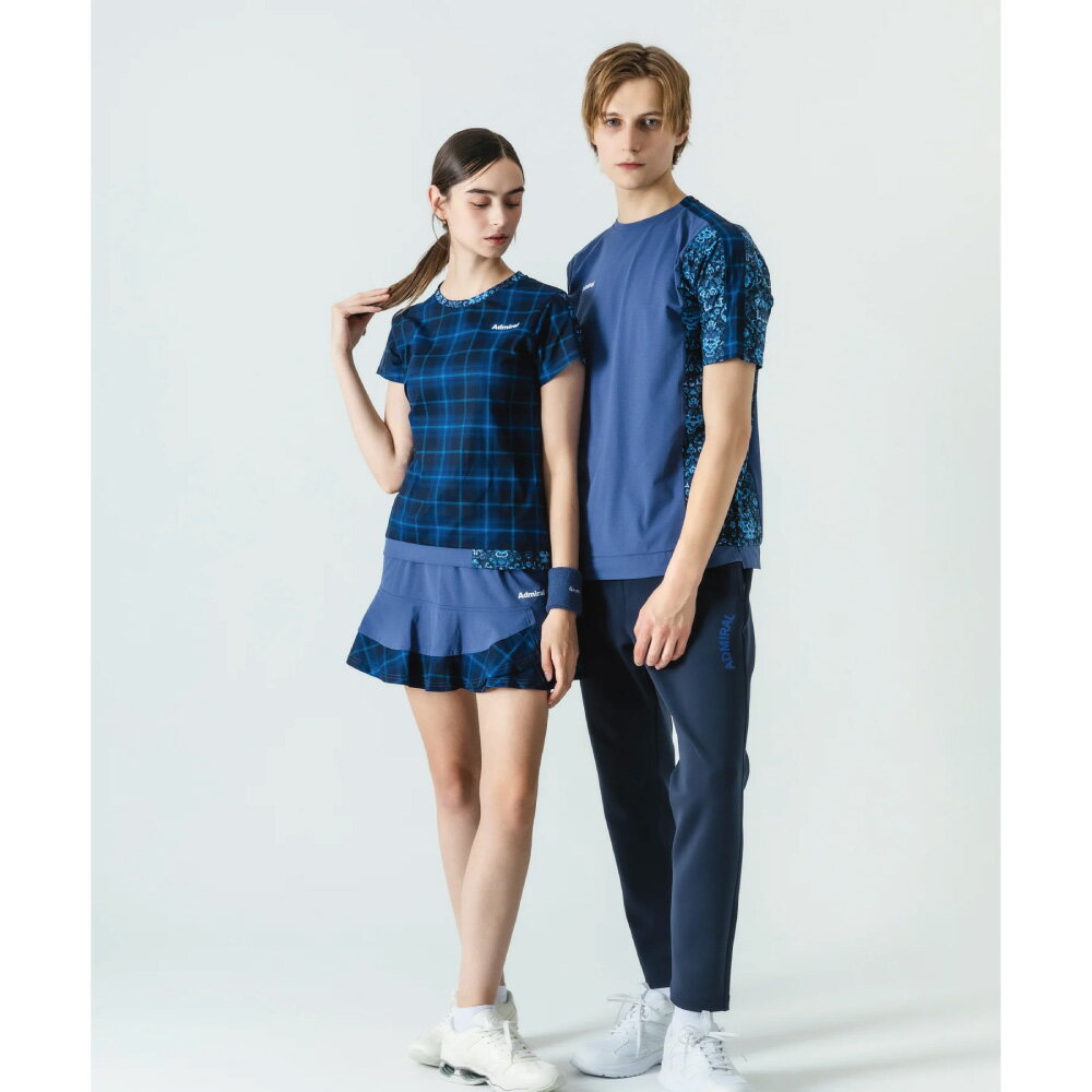 ADMIRAL����󥺡��������ȥ֥��å��󥰥���ե��å�TEE��ATMA520-034��2025FW���֥롼���ۿ�®�������ɥߥ�롡MEN���ƥ˥����������Хɥߥ�ȥ󡡥��եȥƥ˥����ݥ�����ȡ�б�