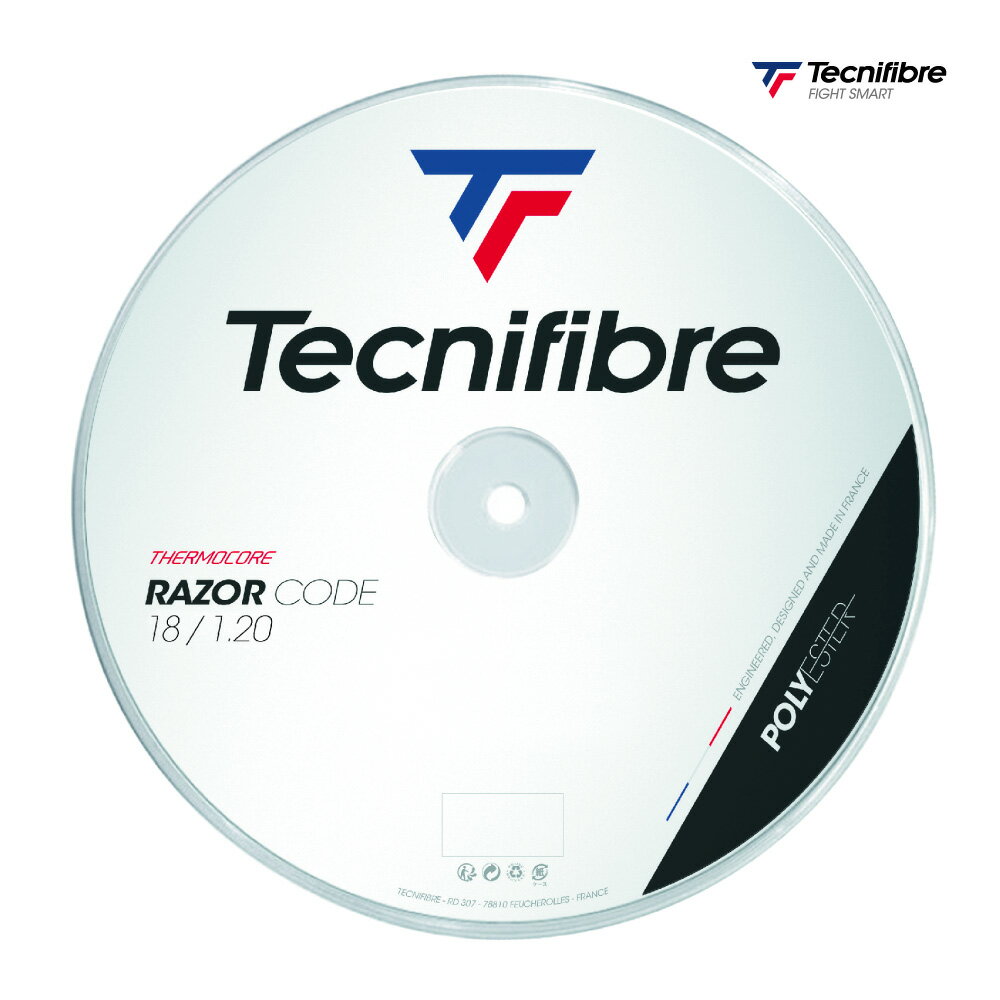 テクニファイバー　RAZOR CODE　レイザーコード 200m　04RRA　ロール　ストリング　ガット　硬式テニス　Tecnifibre