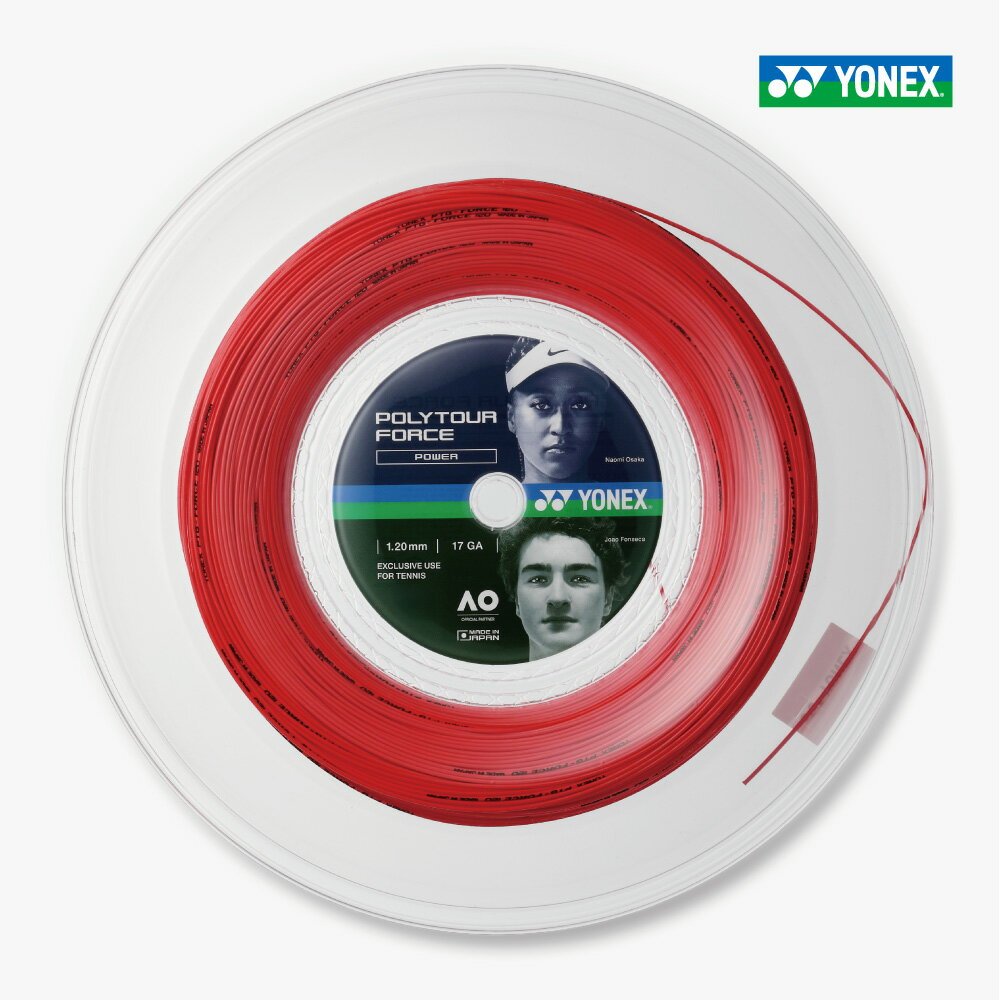 樂天商城 - 【15日00時〜26時間限定★最大ポイント47倍 】YONEX　ポリツアーファイア　120/125/130　200mロール　PTF120R2　PTF125R2　PTF130R2　硬式　テニス　ストリング　ガット　ポリエステルモノ　ヨネックス　POLYTOUR FIRE