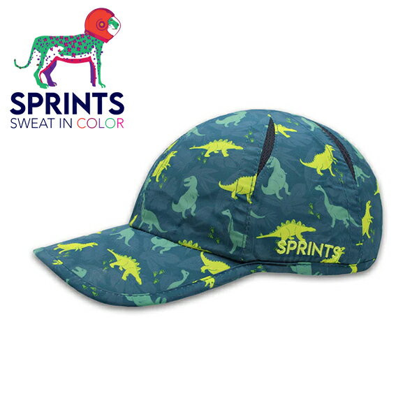 【即納】SPRINTS 23FW(Sweat-O-Saurus) あす楽対応 スプリンツ ランニングキャップ オージーハット ランニング アウトドア ジョギング トレーニング ゴルフ 帽子 メンズ レディース スポーツ 軽量 恐竜