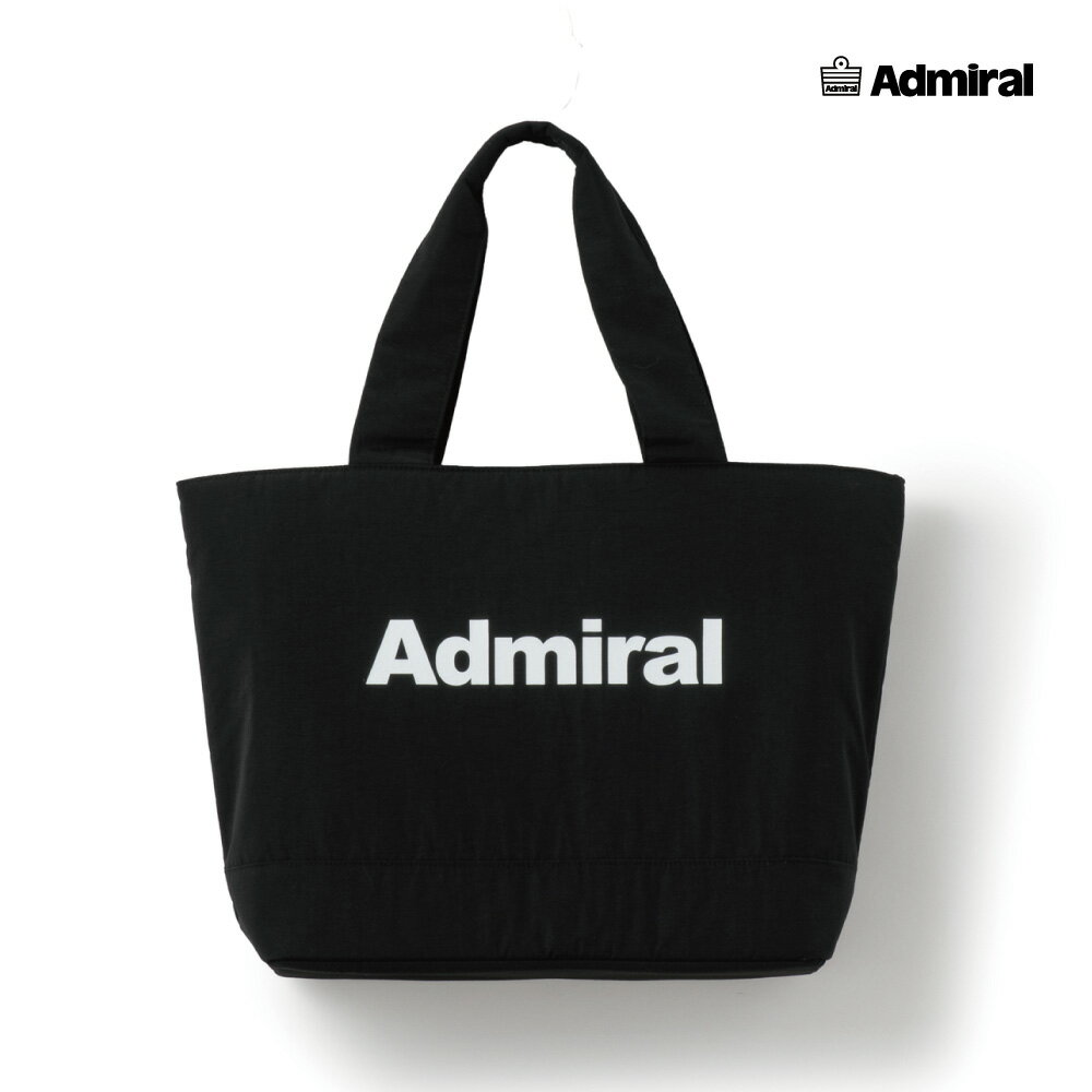 ADMIRAL　ユニセックス　ビッグトートバッグ　ATMZ603-10　2026SS　ブラック　裏地付き　撥水　アドミラル　UNISEX　テニス　バドミントン　ソフトテニス　メンズ　レディース