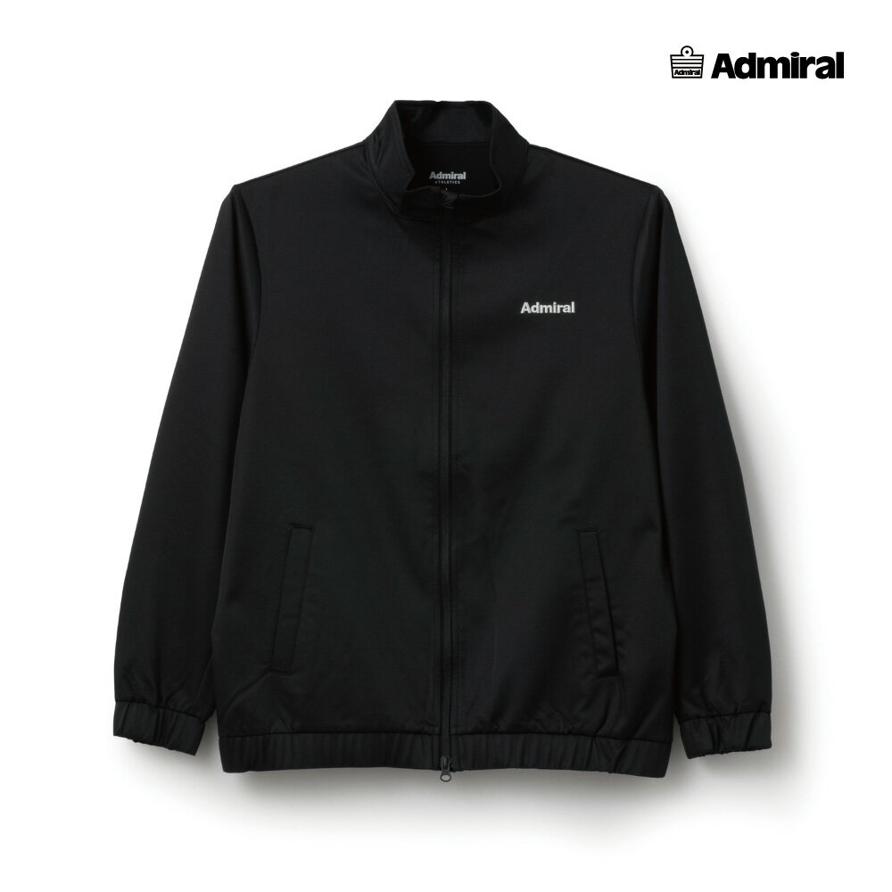 ADMIRAL メンズ セットアップジャケット ATMA609-10 2026SS ブラック 吸水速乾 軽量 アウター アドミラル MEN テニスウェア バドミントン ソフトテニス