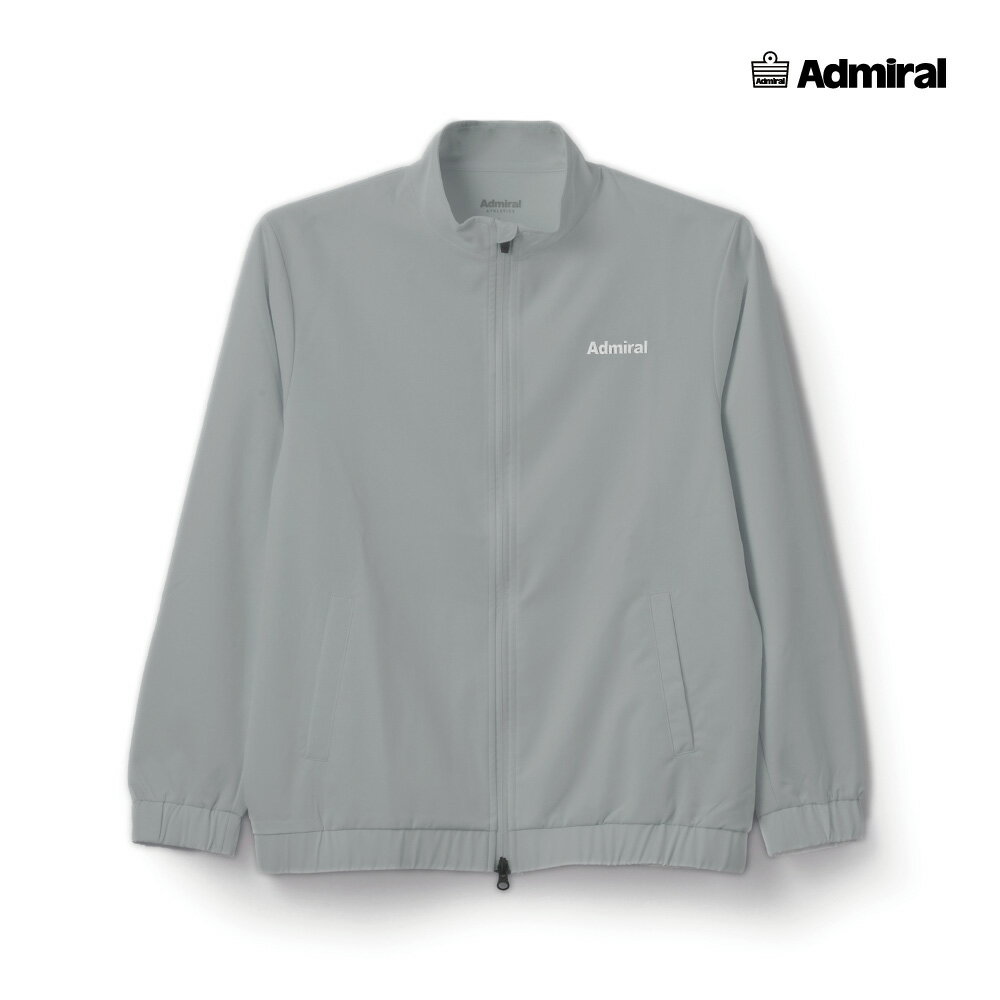 ADMIRAL メンズ セットアップジャケット ATMA609-19 2026SS グレー 吸水速乾 軽量 アウター アドミラル MEN テニスウェア バドミントン ソフトテニス