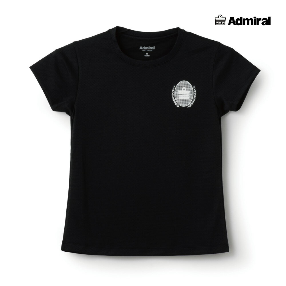 【マラソン限定！最大2,000円OFFクーポン】ADMIRAL　レディース　カラタッチプラクティスTEE　ATLA631-10　2026SS　ブラック　吸水速乾...