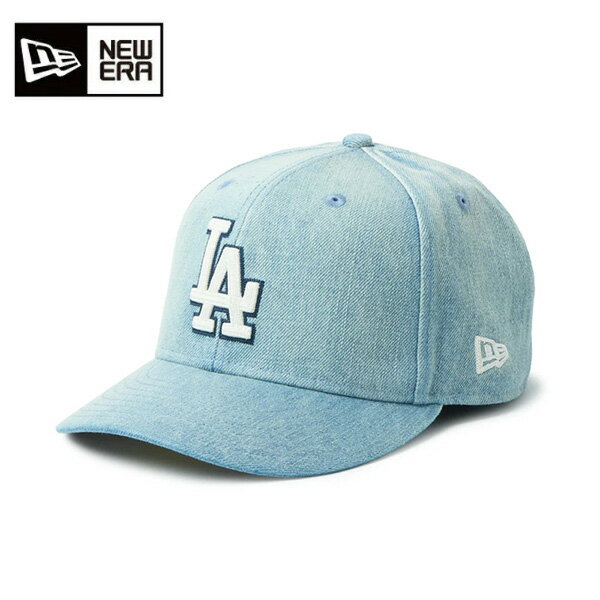 樂天商城 - ニューエラ キャップ PC 59FIFTY ロサンゼルス・ドジャース Chain Stitch チェーンステッチ ユニセックス 26SS ウォッシュドデニム 14744674 帽子 NEW ERA 5950