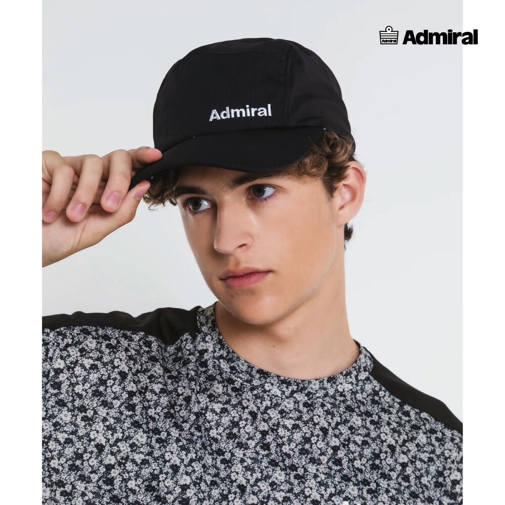 【マラソン限定!最大2000円OFFクーポン 】ADMIRAL　ユニセックス　ドライジェットキャップ　ATMZ601-10　2026SS　ブラック　吸水速乾　通気性　軽量　帽子　アドミラル　UNISEX　テニス　テニス　バドミントン　ソフトテニス