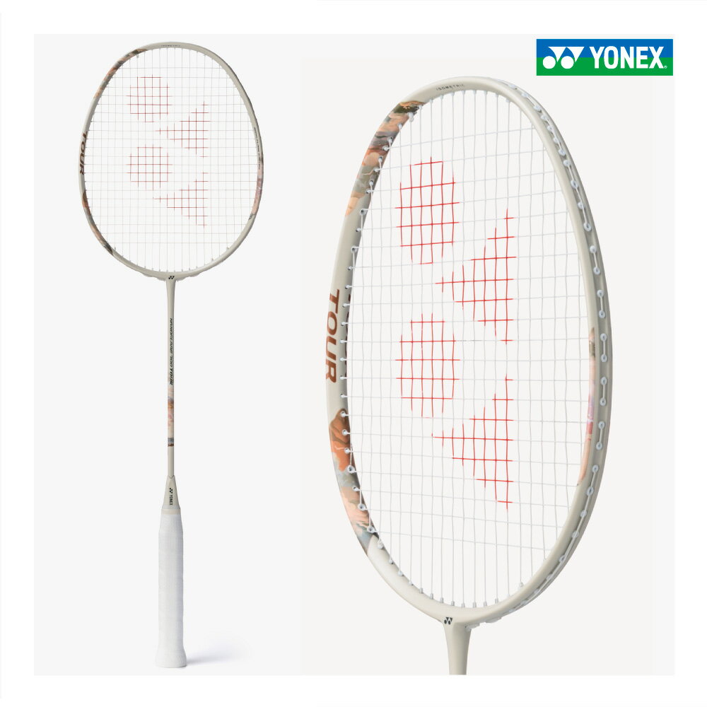 YONEX　ナノフレア700ツアー 2NF-700T　NANOFLARE 700 TOUR　2026SS　ライトベージュ(343)　バドミントン　ラケット　ヨネックス　数量限定　SHUTTER SERIES