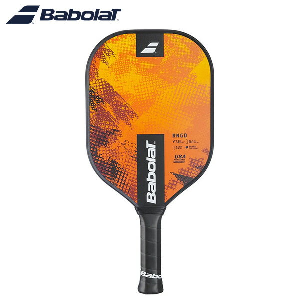 樂天商城 - 【マラソン限定！最大2,000円OFFクーポン】Babolat ピックルボールパドル PADDLE RNGD レネゲード オレンジ/ブラック 160019 バボラ ラケット