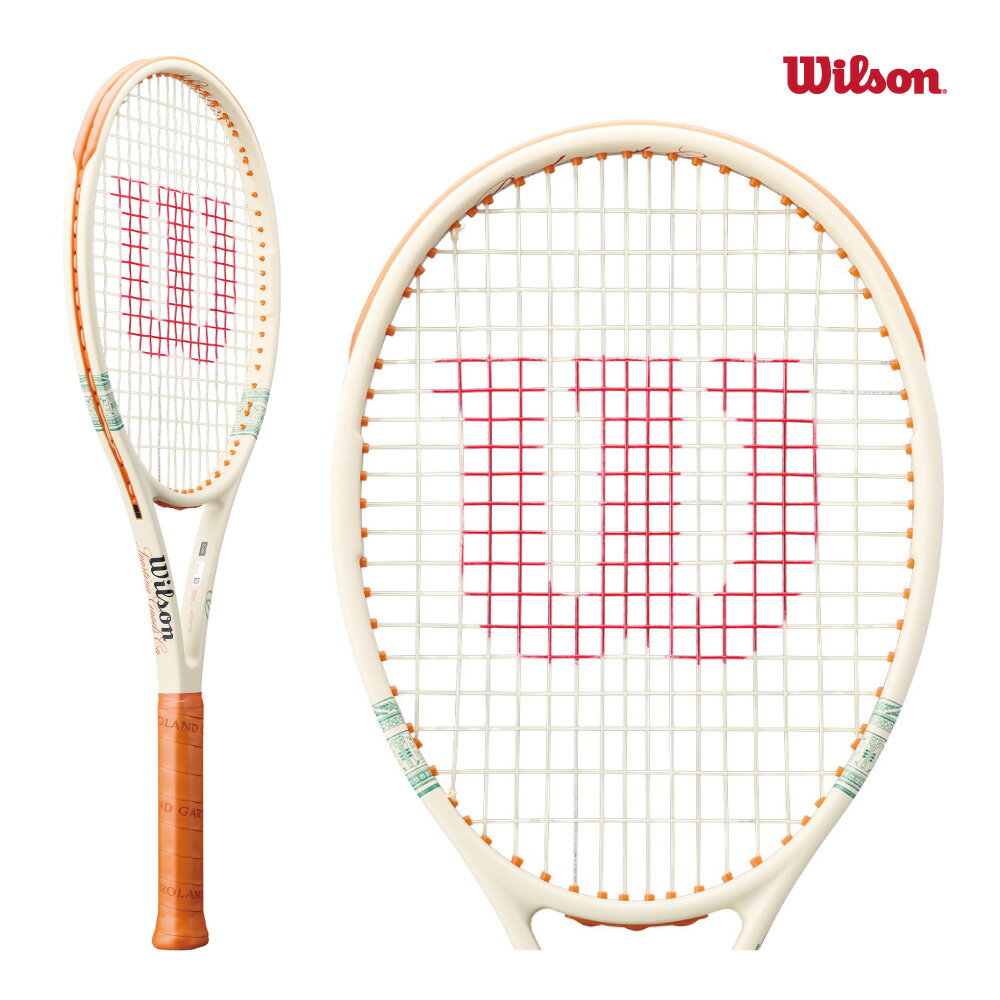 WILSON　プロスタッフ97L V14 ローランギャロス26 　WR209011U2　2026SS　全仏オープン　テニスラケット　硬式テニス　ウイルソン　PRO STAFF 97L V14 Roland-Garros 2026（楽天・ラケットショップ・アプローチ）