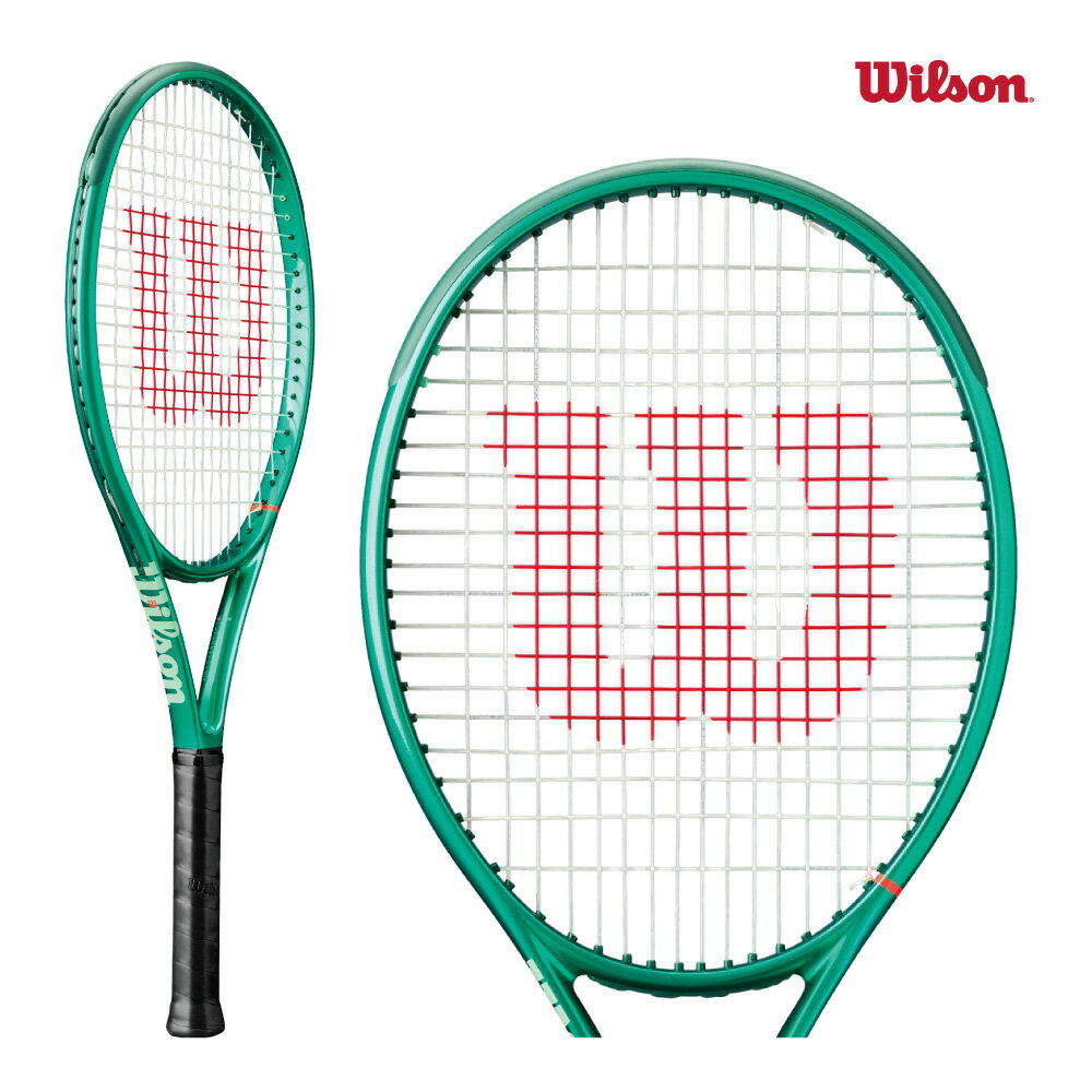 樂天商城 - 【15日00時〜26時間限定★最大ポイント47倍 】WILSON　ブレード26 RKT V10 26　WR208710S　2026SS　グリーン　張上げ済み　子ども　ジュニア　キッズ　ウイルソン　テニスラケット　硬式テニス　BLADE 26 RKT V10 26
