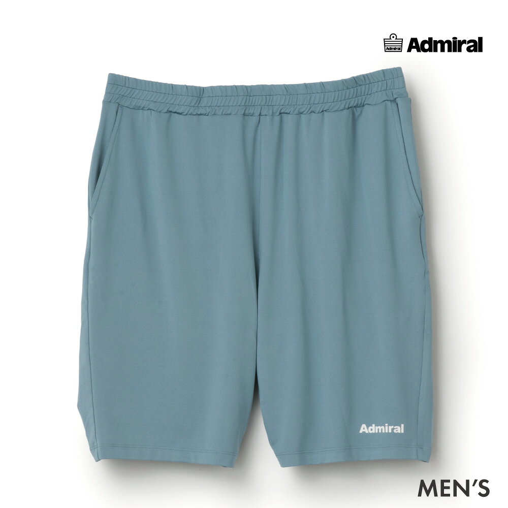 【商品名】ミニマルショーツ 【品番】ATMA615-35 【カラー】ブルーグリーン（35） 【サイズ】S・M・L 【素材】ポリエステル 87％ ポリウレタン13％ 【機能】吸水速乾/ストレッチ/UVカット/LOVERRETCH 　　　両脇ポケット、ウェスト紐調整あり 【備考】こちらの商品は他の通販サイトと在庫共有しているため、ごくまれにご注文後でも在庫切れの場合がございます。 その際は連絡させて頂きますので、予めご了承ください。 ・メーカー希望小売価格はメーカーカタログに基づいて掲載していますアドミラル　2026FWモデル 吸水速乾とUVカットの機能を持ちながら、抜群の伸縮性でしなやかな着心地を実現する。裾にAdmiralのロゴを配した定番デザイン。 ストレッチ天竺素材を使用したマストバイのストレッチショーツ。 両脇ポケット、ウェスト紐調整あり。 -Admiralの機能素材 LOVERRETCH（ラバレッチ）- ゴム（ラバー）のようにしなやかな伸縮性を表現したAdmiralの機能素材。 アクティブなシーンで求められる機能性とスタイルアップを両立させたストレッチ天竺。 体の動きに柔軟に追従するしなやかな伸縮性と程よいフィット感により、プレー中も一切ストレスのない着心地を実現。汗を素早く吸収・拡散し、アクティブなシーンにおいても快適なコンディションをキープ。上品な光沢・発色・ドレープ性により、スタイリッシュなスタイリングを演出します。