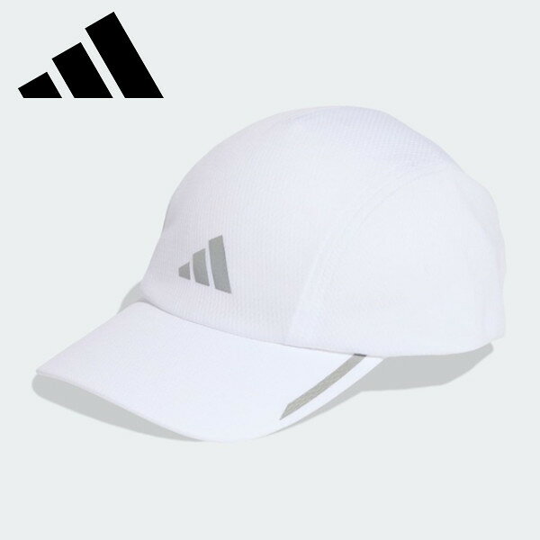 【商品名】 ランニングメッシュ4パネルキャップ クライマクール 【ブランド】 adidas(アディダス) 【メーカー品番】 JZ0505 【カラー】 White / Reflective Silver 【サイズ】 OSFW(54-57cm)・OSFX(57-60cm)・OSFL(60-63cm) 【素材】 ポリエステル100％ 【生産国】中国 【お手入れ方法】 洗濯時は手洗いモードでお洗い下さい。 【注意】 こちらの商品は、他の通販サイトと在庫共有しているため、ごくまれにご注文後でも在庫切れの場合がございます。 その際は連絡させて頂きますので、予めご了承ください。 また、実際の商品と比較し色味に若干の誤差が生じる場合がございますので、ご了承下さい。 メーカー希望小売価格はメーカーサイトに基づいて掲載しています涼しくドライなパフォーマンスを実現するクライマクールテクノロジーを採用したキャップ。 ランニング メッシュ 4 パネル キャップ クライマクールは、太陽の下でのランニング用に作られている。軽量メッシュが通気性を確保するので、涼しく集中できる。リフレクター仕様のadidasロゴがアイコニックなスタイルを演出。 クライマクールテクノロジーが汗を吸い上げて分散させるので、ドライで邪魔にならないパフォーマンスをサポート。吸水性のあるスウェットバンドで、目の前の道に集中できる。 フックアンドループ式バックのクロージャーでカスタムフィットが可能。外出先でも簡単に調整できる。マラソンでも、趣味のジョギングでも、ランナーが快適かつスタイリッシュに過ごせるようにデザインされたキャップ。 ■特徴 ・フリーサイズ ・軽量メッシュ素材 ・面ファスナー式のクロージャー ・リフレクター仕様のロゴ ・カーブバイザー ・吸水性スウェットバンド
