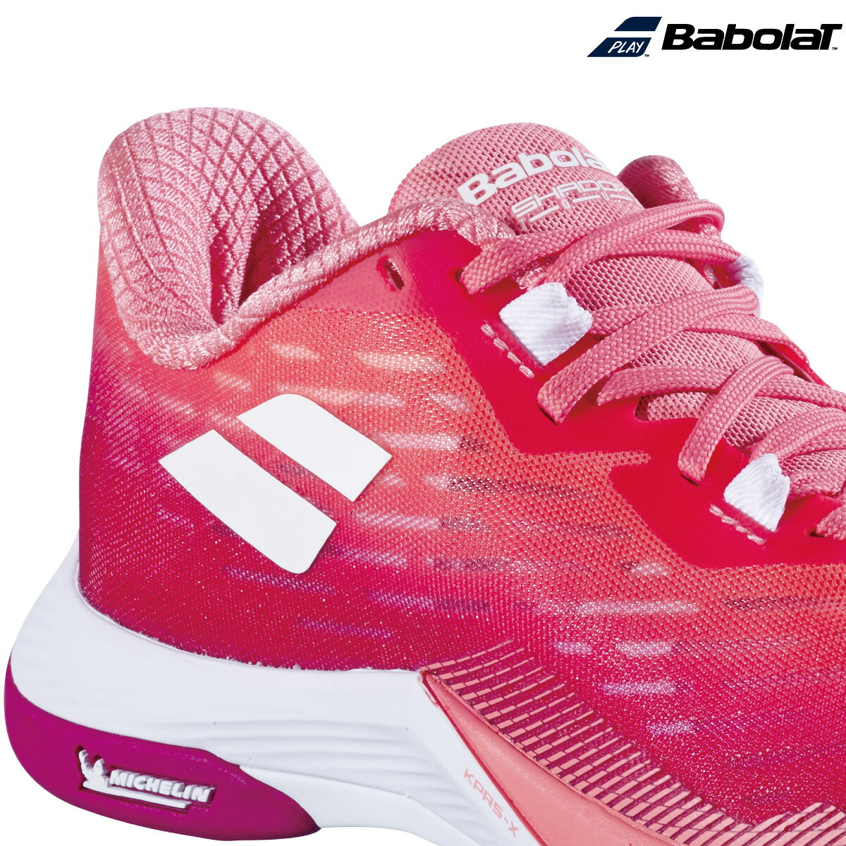 Babolat ��������ѥ���ɥ��ĥ���5 31S24472 �Хܥ� SHADOW TOUR 5 WOMEN 2024SS �饺�٥꡼ �Хɥߥ�ȥ󥷥塼��