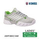 K・SWISS BIGSHOT LIGHT 4 OMNI WOMEN KS97010034GL ケイ・スイス ビッグショット ライト 4 オムニ ウイミン 20...