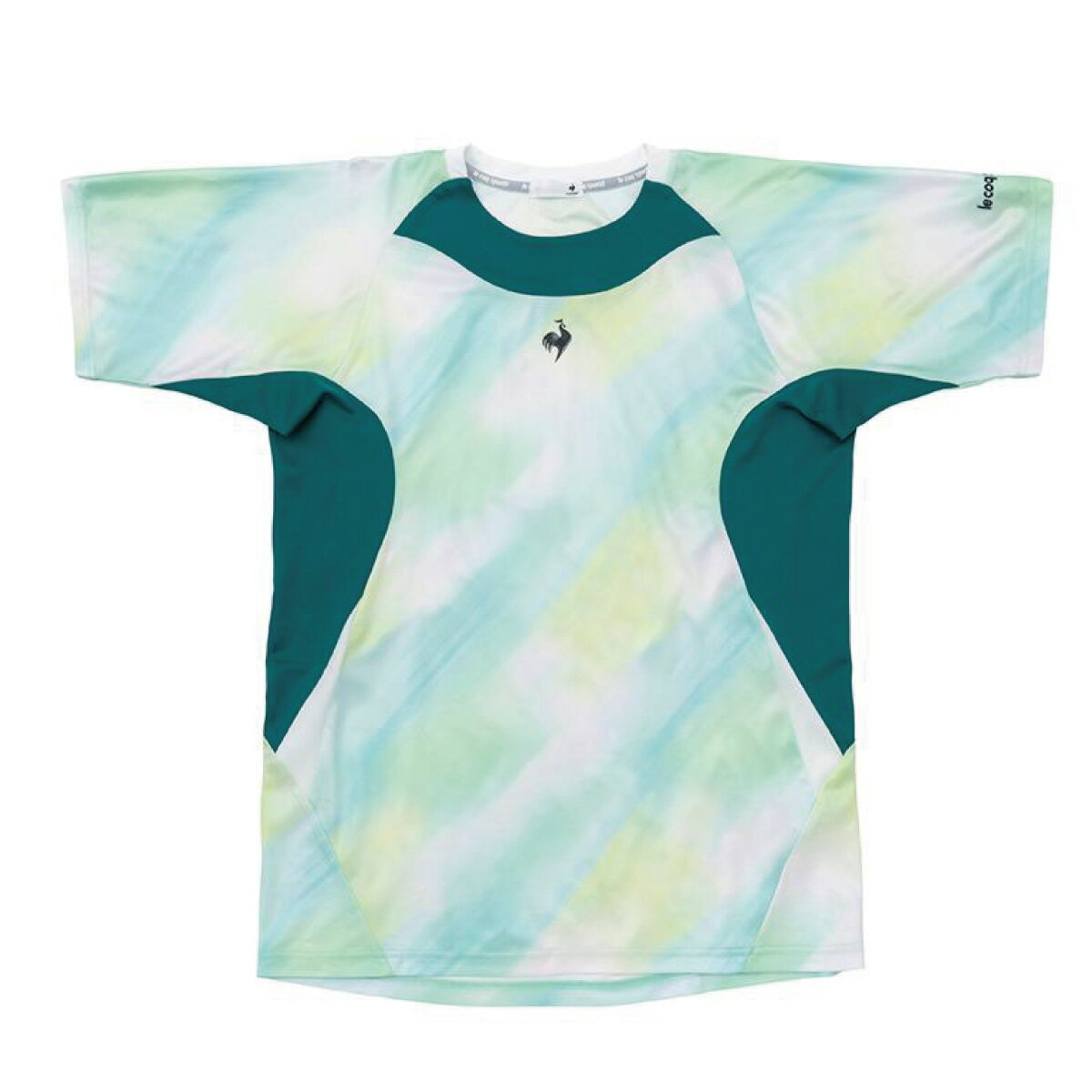 le coq sportif tシャツ ゲームシャツ メンズ テニスウェア 半袖 暑さ対策 JTA公認...