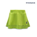 St.Christopher クロワゾンゲームスコート STC-BDW2362-LG 2024SS ライムグリーン セントクリストファー レディース テニス