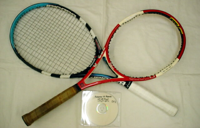 【中古ラケット】バボラ 【フェデラーvsロディック　[中古]セット】