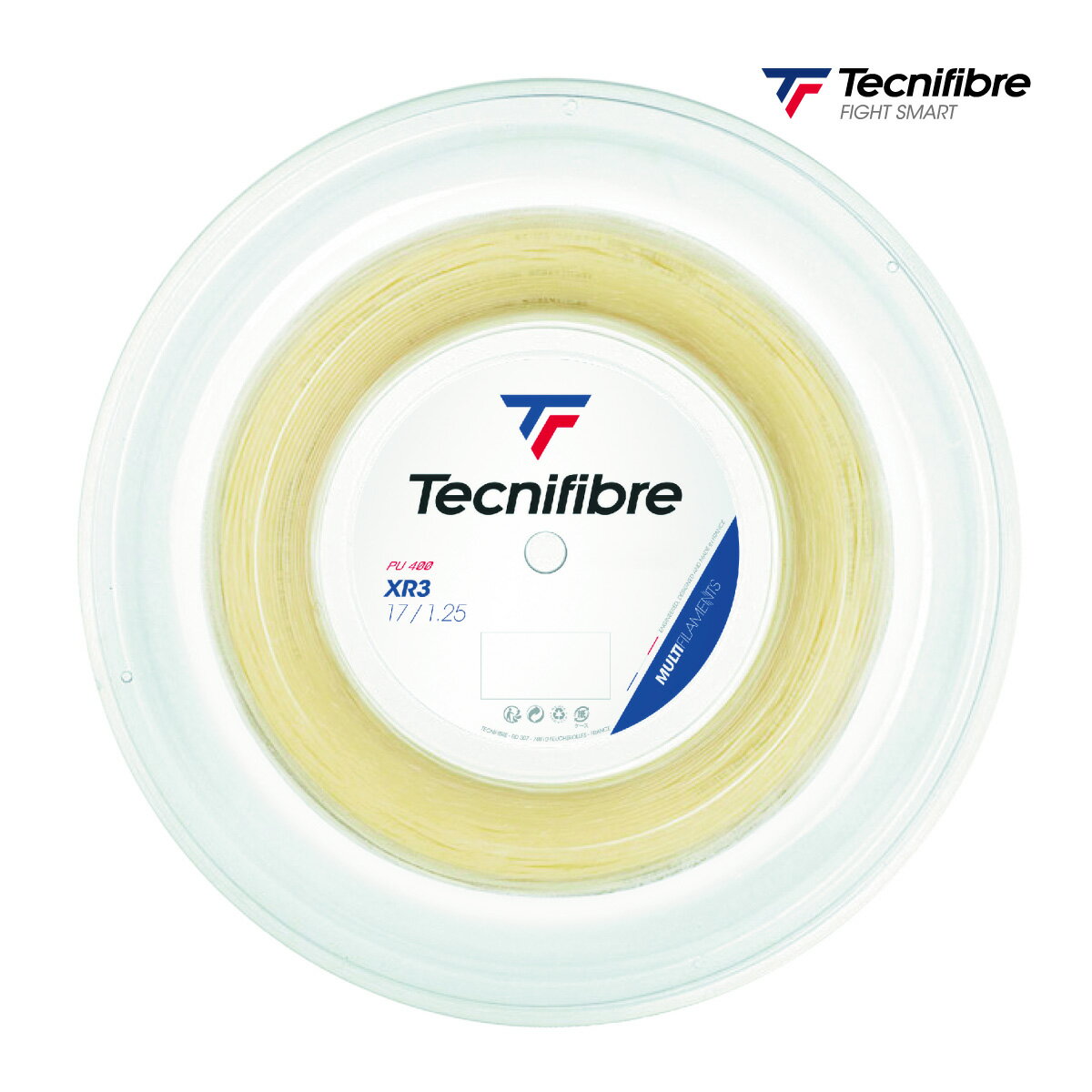 テクニファイバー XR 3 ロール Tecnifibre　200m　 01RXR3　 硬式　テニス　ストリング　ガット　ナイロン