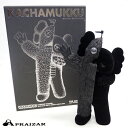 KAWS KACHAMUKKU Figure colorway カウズ ガチャピン ムック ブラック 黒 フィギュア 置物 オブジェ 中古