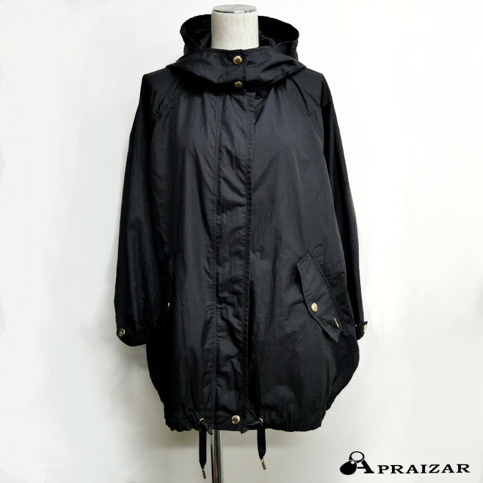 樂天商城 - WOOLRICH ウールリッチ マウンテンパーカー アノラック ブラック フード取り外し可能 S [中古]