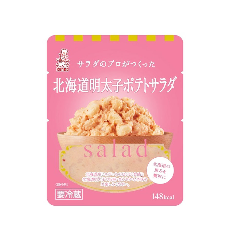 ケンコーマヨネーズ 北海道 明太子 ポテトサラダ 90g ( ポテサラ ) [1301872]