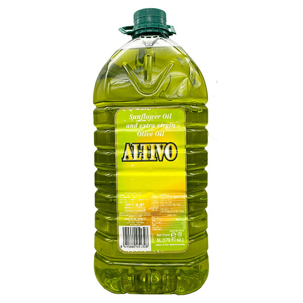 ALTIVO ヒマワリ＆オリーブオイルPET 5L [業務用 常温 ひまわり油 ひまわりオイル ヒマワリ油 オリーブ油 サンフラワー ブレンドオリーブオイル5l pickup] (901047)