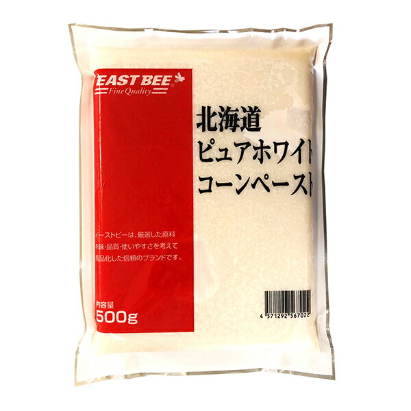 EAST BEE 北海道ピュアホワイトコーンペースト 500g [業務用 冷凍] (1123694)