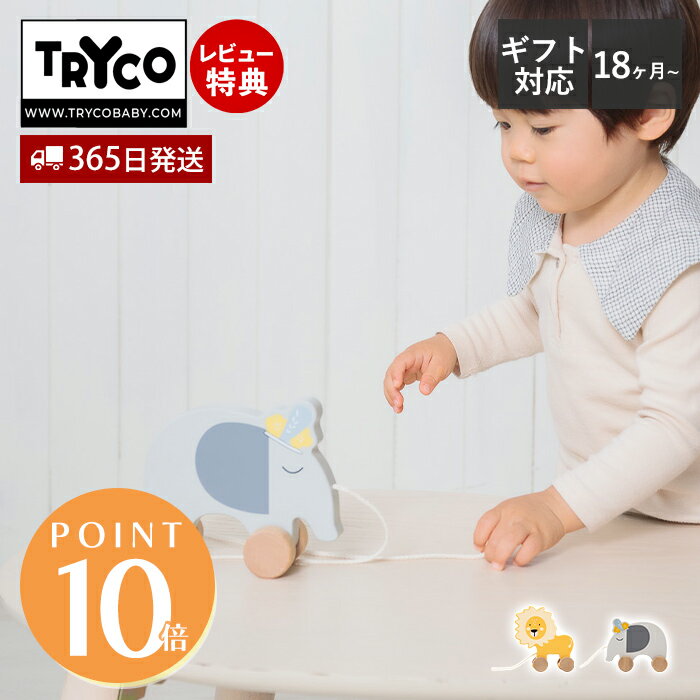 【365日出荷&当店限定特典付】プルトイ 引っぱるおもちゃ 木製 木のおもちゃ 歩行練習 知育 北欧 シンプル おしゃれ CE 子供 室内 遊び パステルカラー...