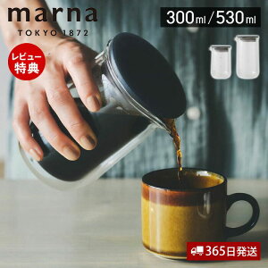 [400円クーポン配布中]【365日出荷&当店限定特典付】marna マーナ ウォーターピッチャー 1L ウォータージャグ 冷水筒 コンパクト ドアポケット 庫内 クリア 隙間に入る 麦茶 水出し 出汁 液だれしにくい 持ち易い 人気 おしゃれ 新生活 K787