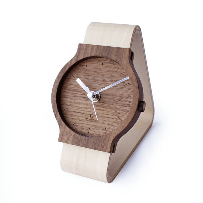 ヤマト工芸『Watchesclock腕時計型の置き時計（YK19-006）』