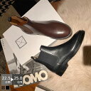 レディース靴 ミドルブーツ アンクルブーツ ウエスタン 春秋冬靴 エコレザー シューズ 3cmヒール ローヒール サイドゴア ショートブーツ ハイヒール ブラッ...