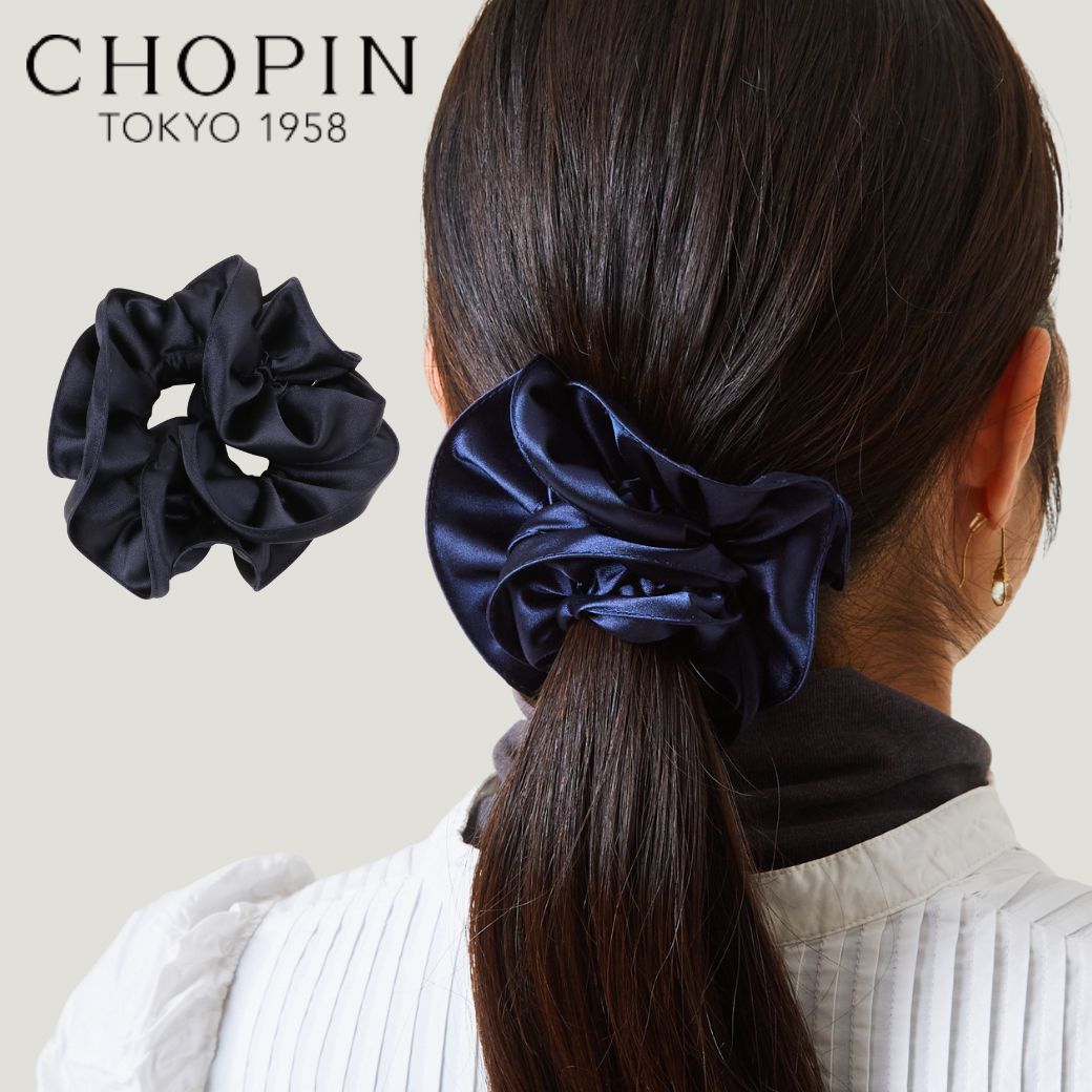 通塾 学校説明会 保護者会 サテンシュシュ (8490-0005) フリー/Free CHOPIN/ショパン [お受験 幼稚園 入園式 入学式 お出かけ 髪留め...