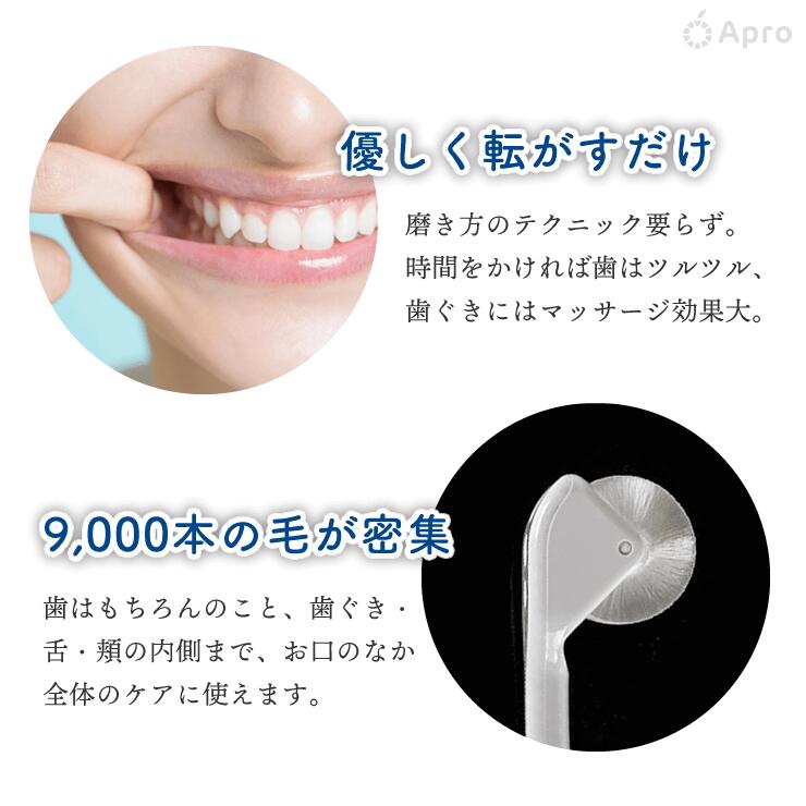 【天然素材】dr.roller ドクターローラー 歯ブラシ 口腔ケア 歯周病 歯垢除去 やわ...