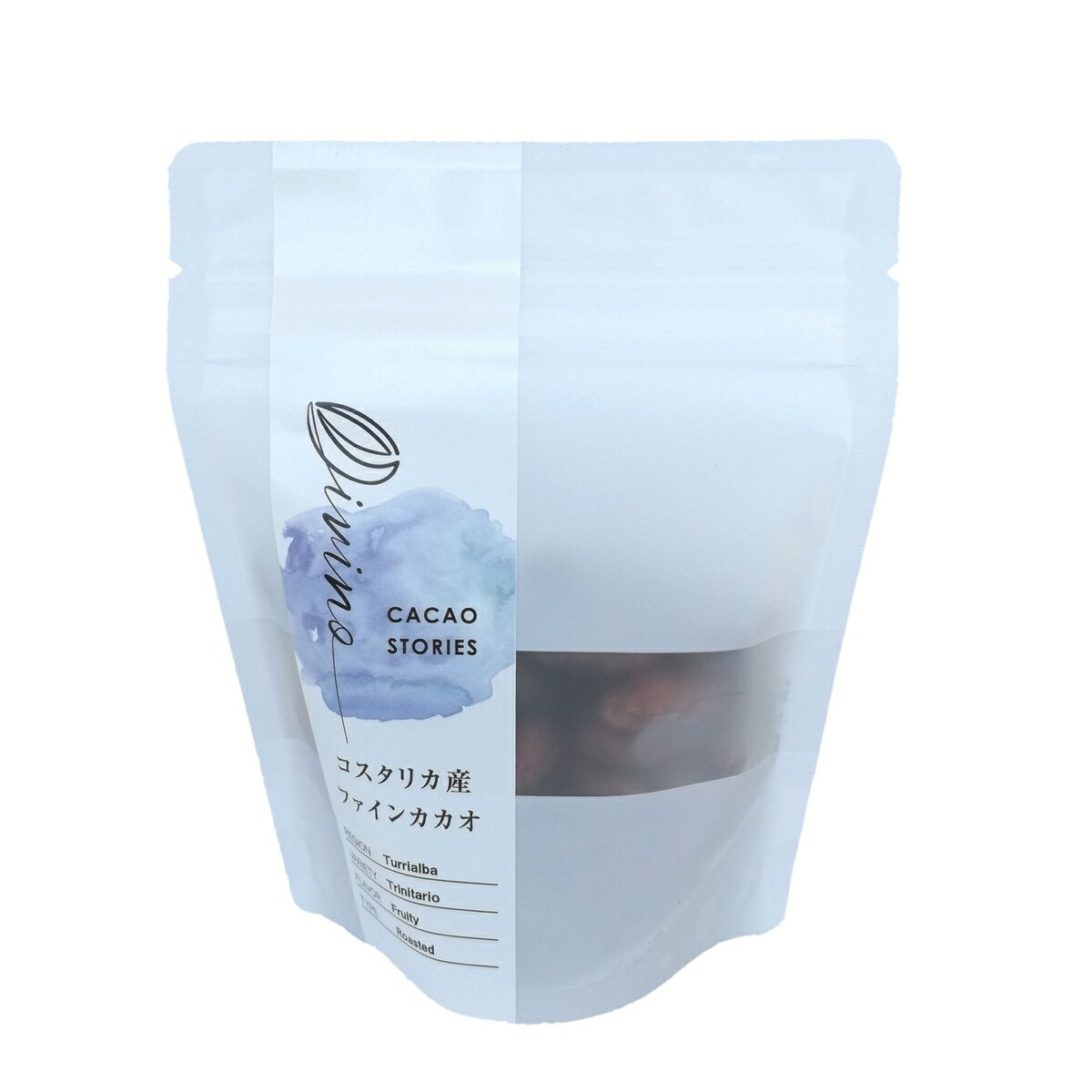 【コスタリカ産　ローストカカオビーンズ80g】カカオ豆/高カカオ/ハスク(皮)付/ローストカカオ/食べるカカオ