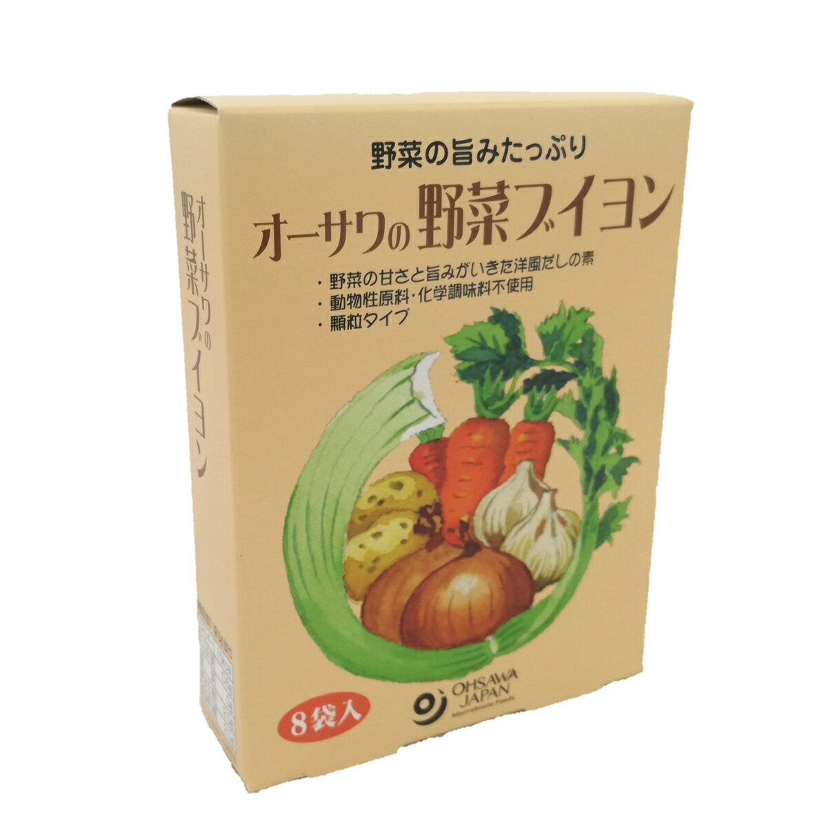 【オーサワの野菜ブイヨン　8袋入