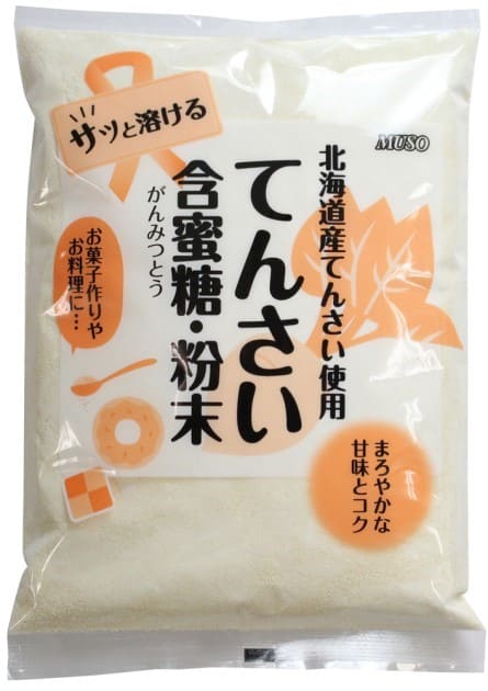ムソー 北海道産・てんさい含蜜糖・粉末 500g