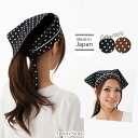 【メール便対応可】【日本製】三角巾(ミズタマ) 大人用 Mサイズ Lサイズ 【N】【Y】