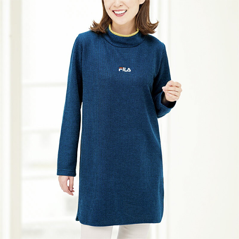FILA配色ハイネックチュニック3色組