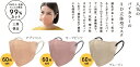 STYLE‐ONニュアンスバイカラーフィットマスク同色60枚組