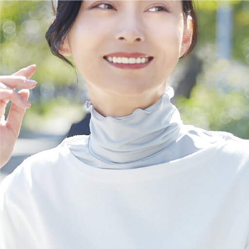UVカットさらさら衿もとカバー UVカットさらさら衿もとカバー