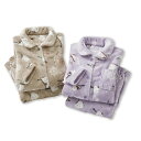 ふわもこシマエナガのプリントパジャマ