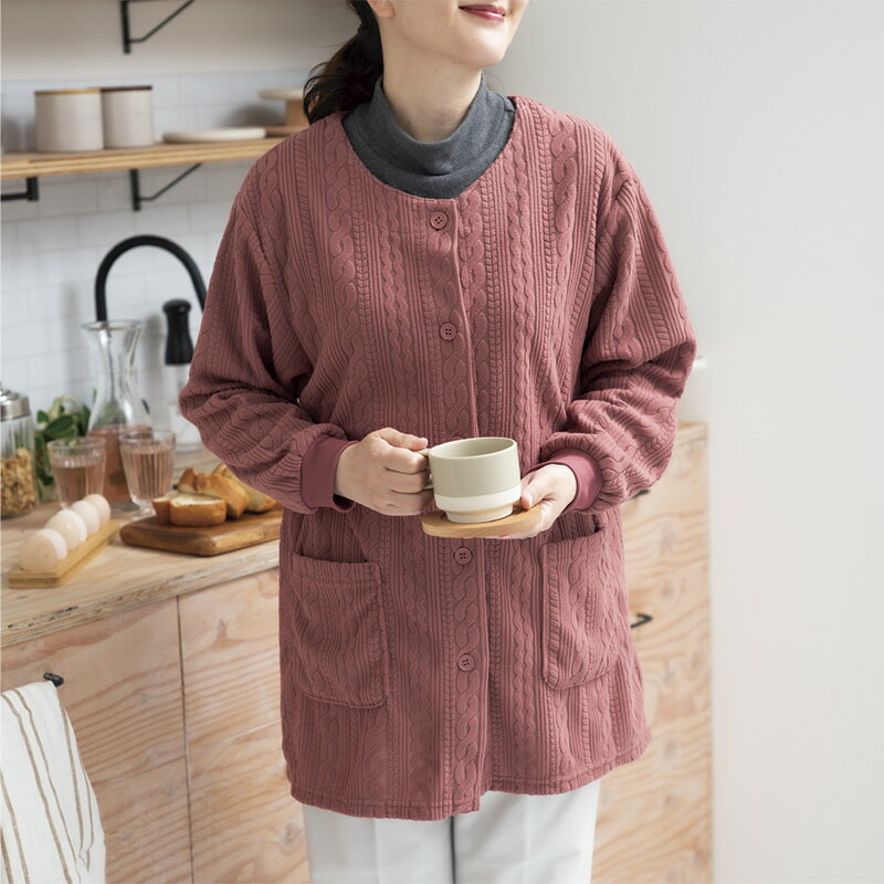 フリースケーブル柄かっぽう