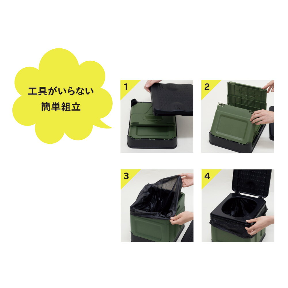 非常用簡易トイレセット apronkai-10277047 エプロン会 楽天市場店 サンプル画像3