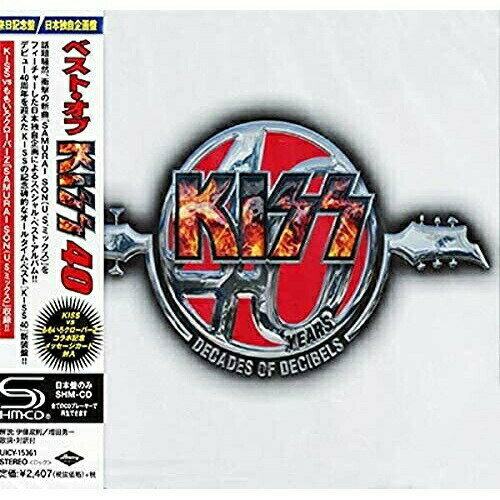 CD / KISS / xXgEIu KISS 40 (SHM-CD) (̎Ζt) (ʏ/LO) / UICY-15361