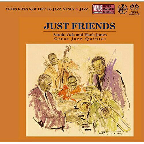 SACD / 尾田悟&ハンク・ジョーンズ・グレイト・ジャズ・クインテット / ジャスト・フレンズ (紙ジャケット) / VHGD-217