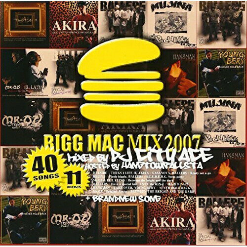 【取寄商品】 CD / DJ CITY-ACE / BIGG MAC MIX 2007 / BMRB-1038