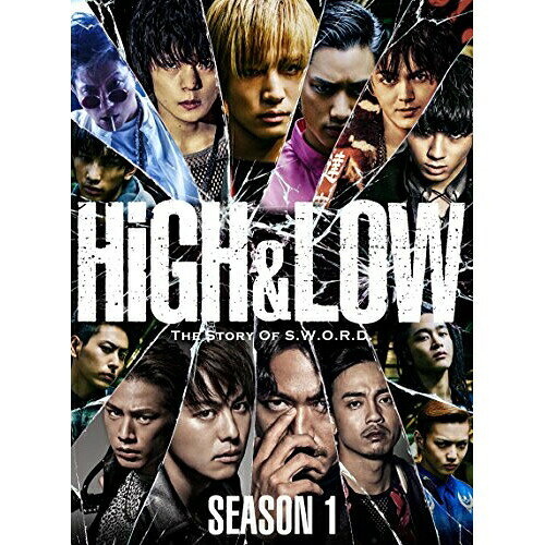 HiGH & LOW SEASON 1 完全版 BOX (本編ディスク3枚+特典ディスク1枚)国内TVドラマ岩田剛典、鈴木伸之、山下健二郎　発売日 : 2016年4月20日　種別 : DVD　JAN : 4988064860920　商品番号 : RZBD-86092