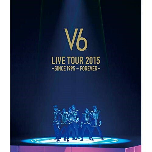 LIVE TOUR 2015 -SINCE 1995〜FOREVER-(Blu-ray)V6ブイシックス ぶいしっくす　発売日 : 2016年2月17日　種別 : BD　JAN : 4988064923298　商品番号 : AVXD-92329【収録内容】BD:11.Wait for You -SINCE 1995〜FOREVER ver.-2.MUSIC FOR THE PEOPLE3.Supernova4.Air5.太陽のあたる場所6.Can do! Can go!7.SPOT LIGHT8.グッデイ!!9.HONEY BEAT10.Honey11.涙のアトが消える頃12.GUILTY13.キミノカケラ14.will15.SP "Break The Wall" feat.V6 & ☆Taku Takahashi(m-flo)16.39 Symphony 第1楽章 Orange〜COSMIC RESCUE〜IN THE WIND17.39 Symphony 第2楽章 Sexy.Honey.Bunny!〜愛なんだ〜kEEP oN.〜WAになっておどろう〜バリバリBUDDY!18.39 Symphony 第3楽章 メジルシの記憶〜ジャスミン〜野性の花〜蝶〜GENERATION GAP〜本気がいっぱい〜Believe Your Smile19.39 Symphony 第4楽章 over〜愛のMelody〜Darling〜スピリット20.39 Symphony 第5楽章 君が思い出す僕は 君を愛しているだろうか〜Timeless〜Sky's The Limit〜ROCK YOUR SOUL〜TAKE ME HIGHER21.39 Symphony 第6楽章 出せない手紙〜UTAO-UTAO〜ありがとうのうた22.Wait for You23.〜此処から〜BD:21.TAKE ME HIGHER(ENCORE1)2.MADE IN JAPAN(ENCORE1)3.CHANGE THE WORLD(ENCORE1)4.BEAT YOUR HEART(ENCORE2)5.ミュージック・ライフ(ENCORE2)6.HELLO(ENCORE3)