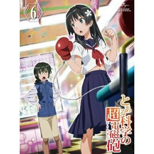 BD / TVアニメ / とある科学の超電磁砲 第6巻(Blu-ray) (Blu-ray 特典CD-ROM) (初回限定版) / GNXA-1226